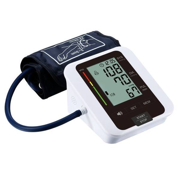 Digital upper-arm blood pressure monitor