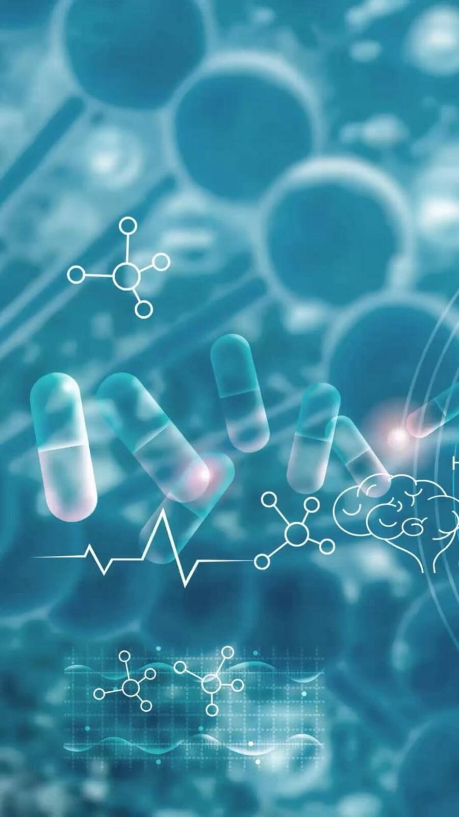 Abstract medicine pattern