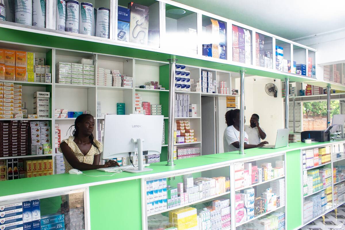 Inside Aciga Venture Pharmacy